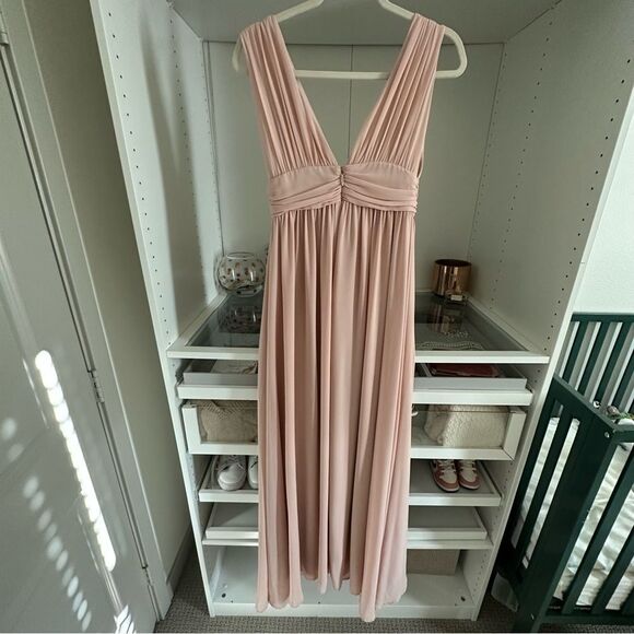 Lulu's Blush Pink Maxi Dress - Picture 15 of 16